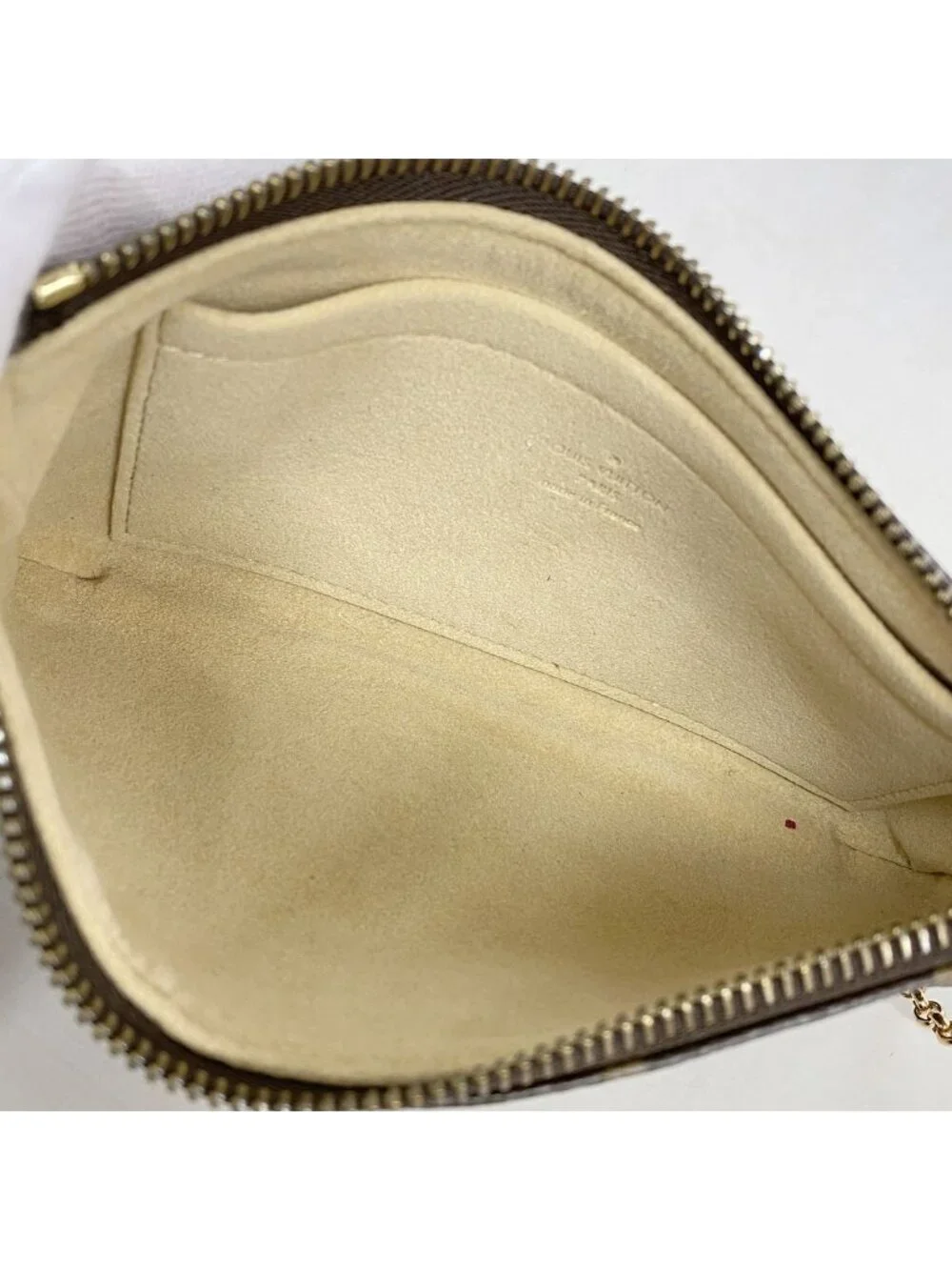 Louis Vuitton Pouch Monogram Pochette Mila MM Brown